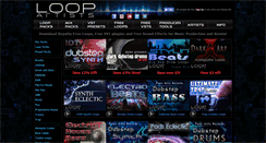 Desktop Screenshot of loopartists.com